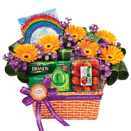 CSR511Regards Basket Stamford Flowers & Gifts Pte Ltd